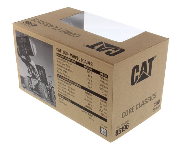 1/50 Scale Caterpillar 950H Wheel Loader Diecast Model DM85196