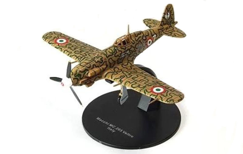 1/72 Scale Macchi C.205 Veltro WWII Italian Fighter Diecast Model Aircraft
