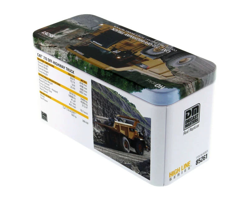 1/87 Scale Caterpillar 772 Off-Highway Truck Diecast Model DM85261