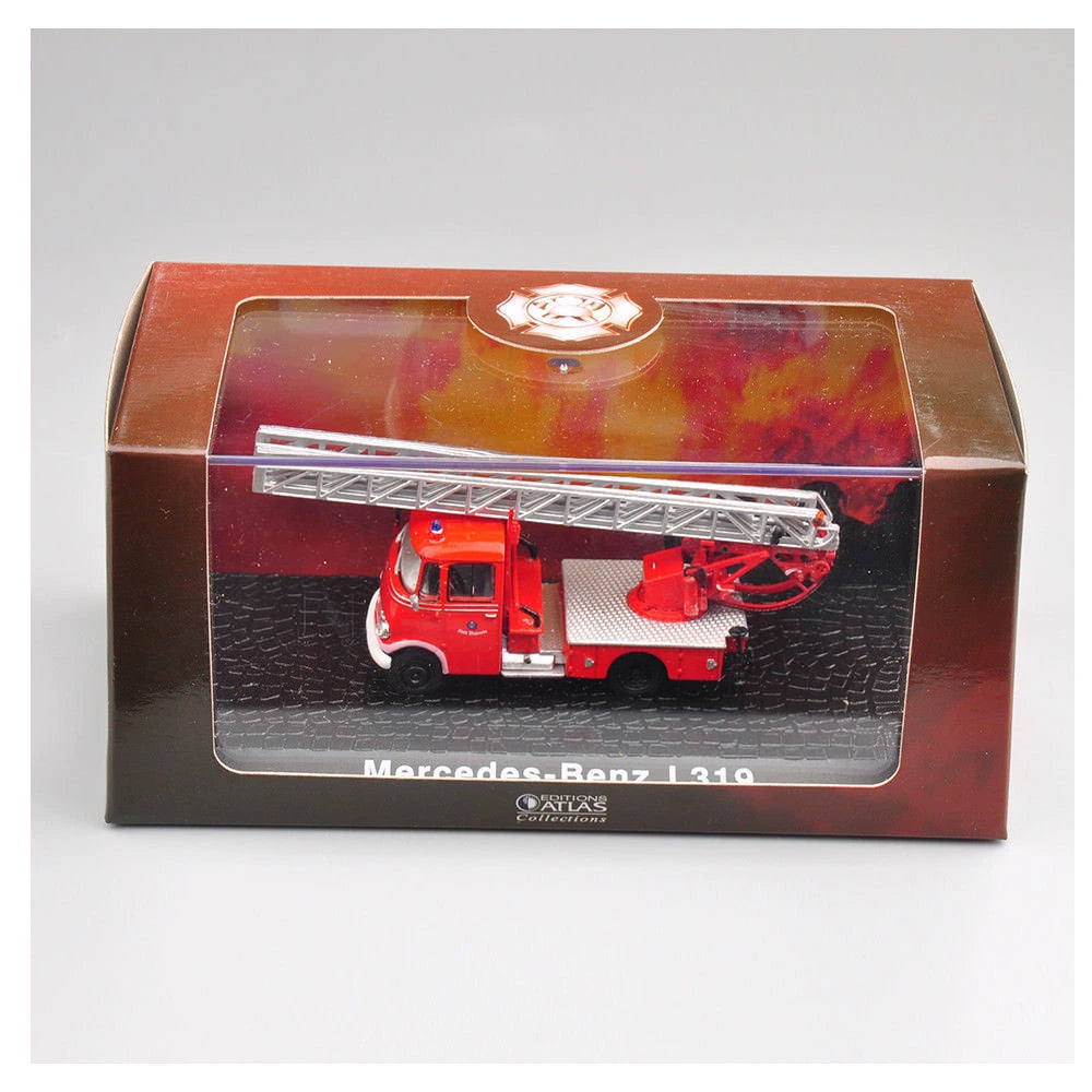 1/72 Scale Mercedes-Benz L 319 Fire Truck Diecast Model