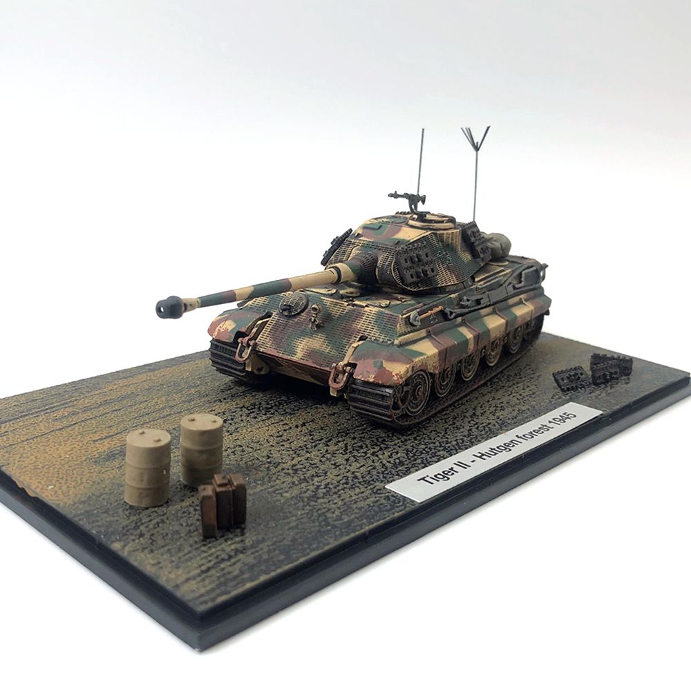 Tiger II German WWII Heavy Tank 1/72 Scale Diecast Model