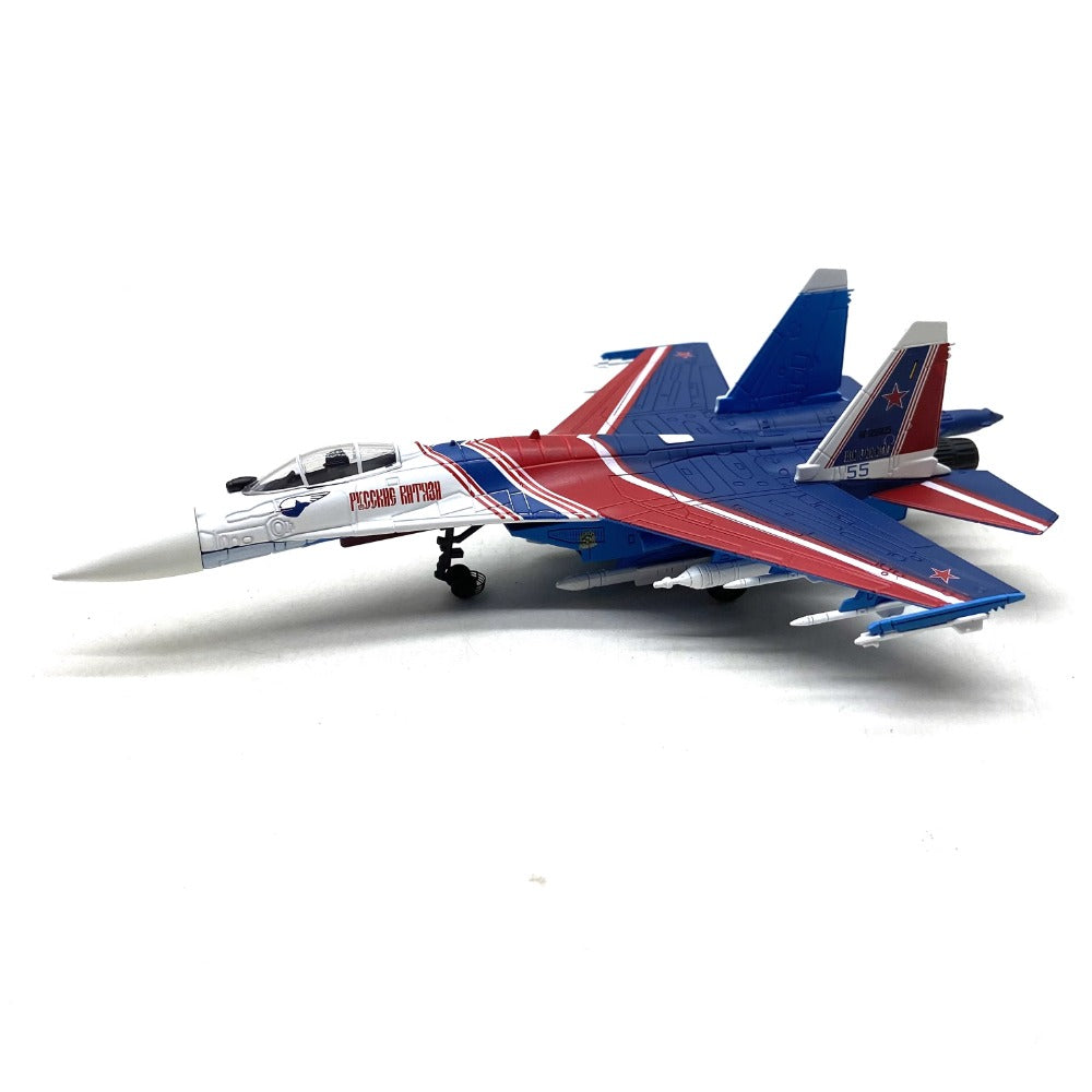 1/100 Scale Sukhoi Su-35 Super Flanker Russian Fighter Diecast Model Aircraft