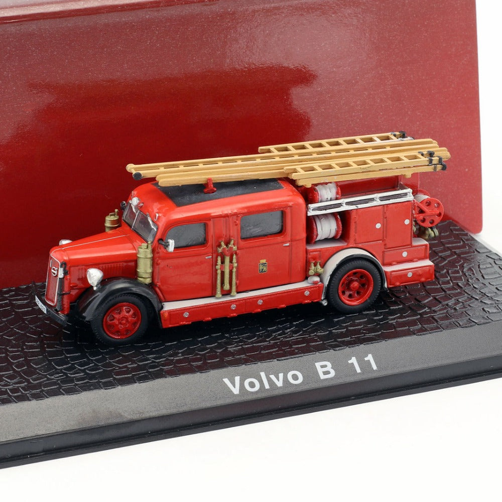 1/72 Scale Volvo B 11 Fire Engine Diecast Model