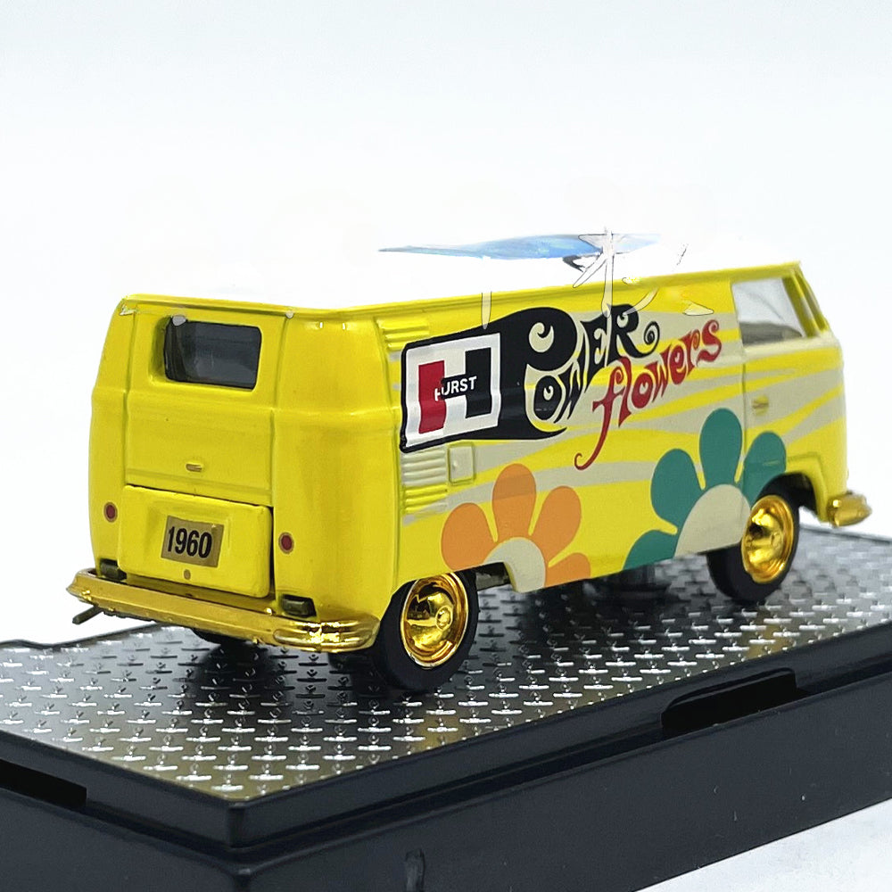 1/64 Scale 1960 VW Delivery Van Power Flowers Diecast Model
