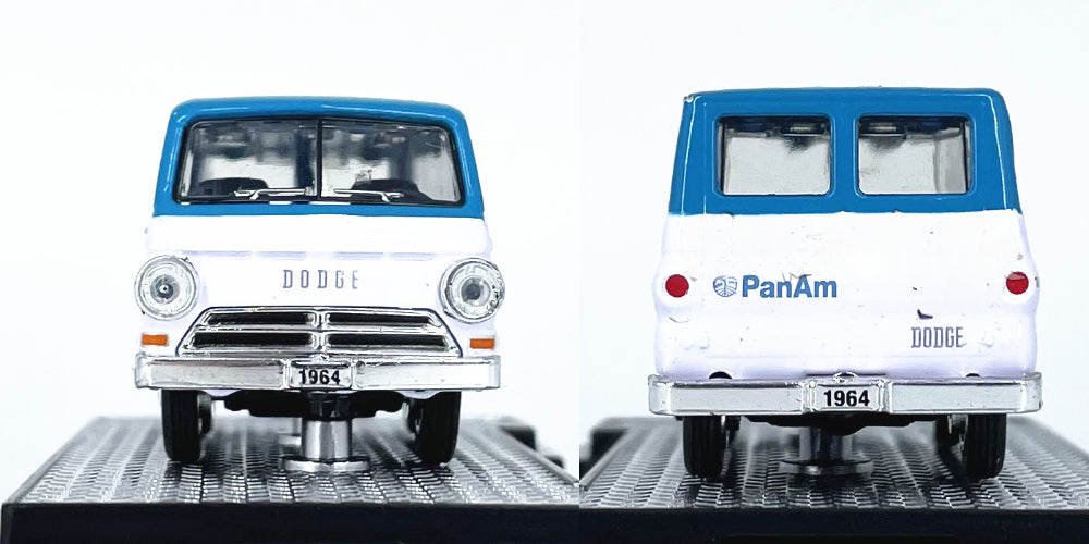 1/64 Scale 1964 Dodge A100 Panel Van PanAm Diecast Model
