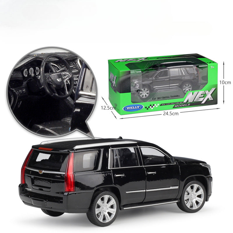 1/27 Scale 2017 Cadillac Escalade Luxury SUV Diecast Model Car