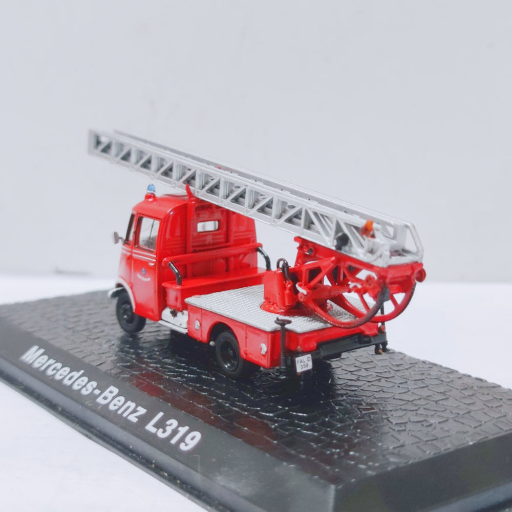 1/72 Scale Mercedes-Benz L 319 Fire Truck Diecast Model
