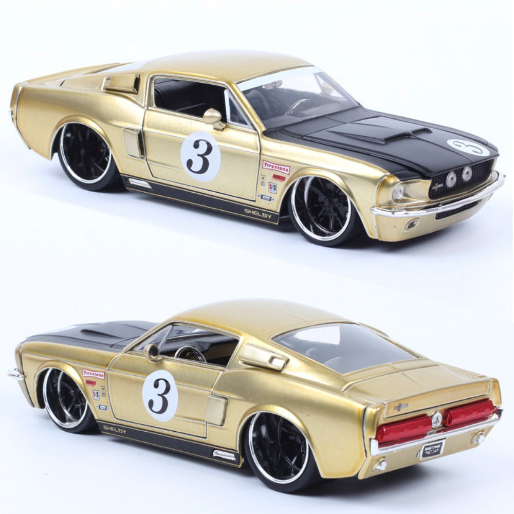 1/24 Scale 1967 Ford Mustang Shelby GT500 Diecast Model Car
