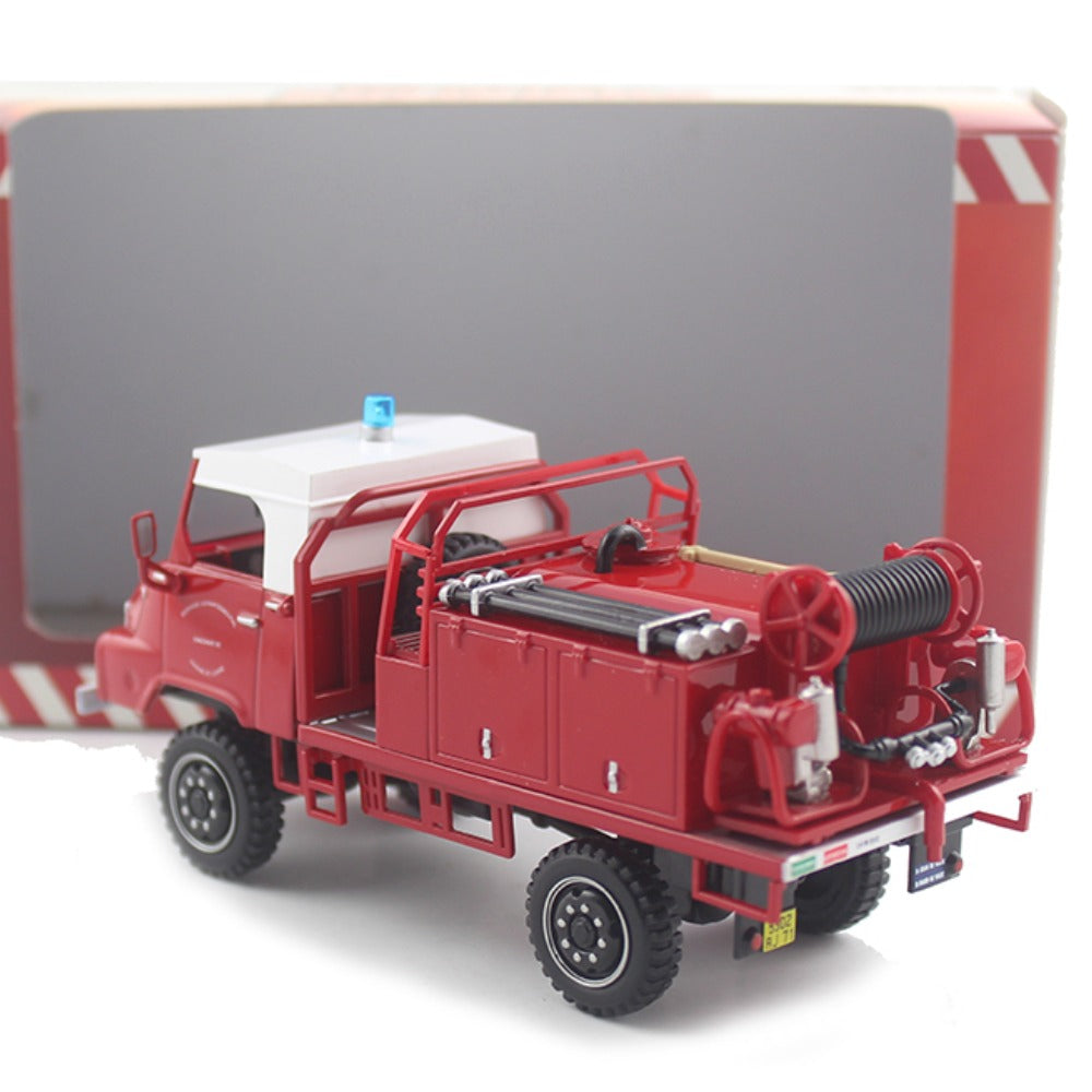 1/43 Scale Simca Unic Marmon Bocquet Fire Truck Diecast Model