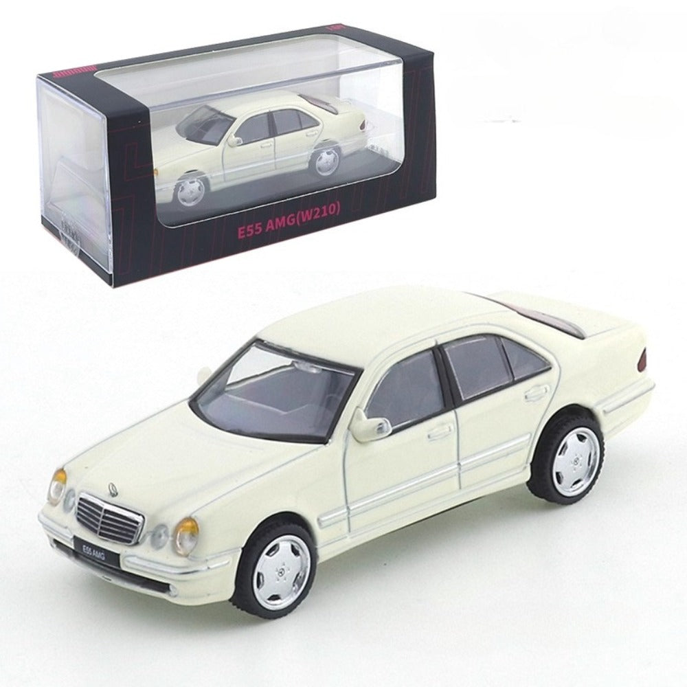 1/64 Scale Mercedes-Benz W210 E 55 AMG Saloon Diecast Model Car