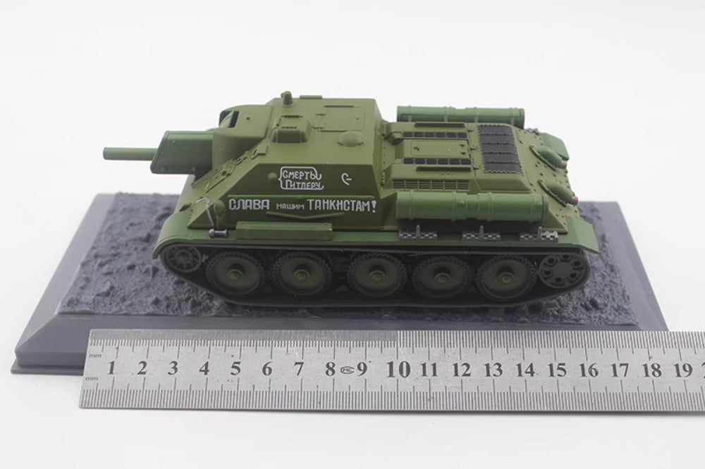 1/43 Scale 1943 SU-122 WWII Soviet Self-Propelled Howitzer Diecast Model