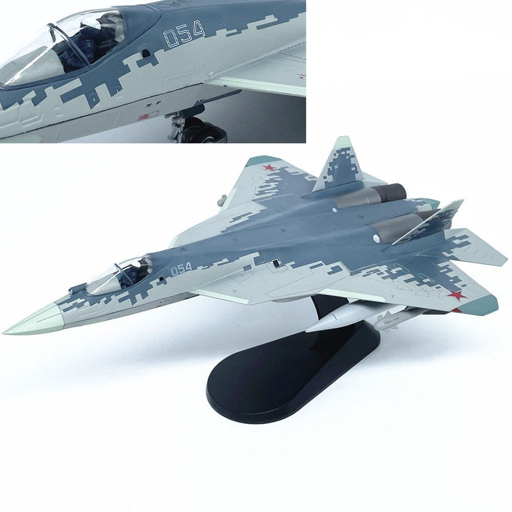1/72 Scale Sukhoi Su-57 Russian Stealth Multirole Fighter Diecast Model Aircraft