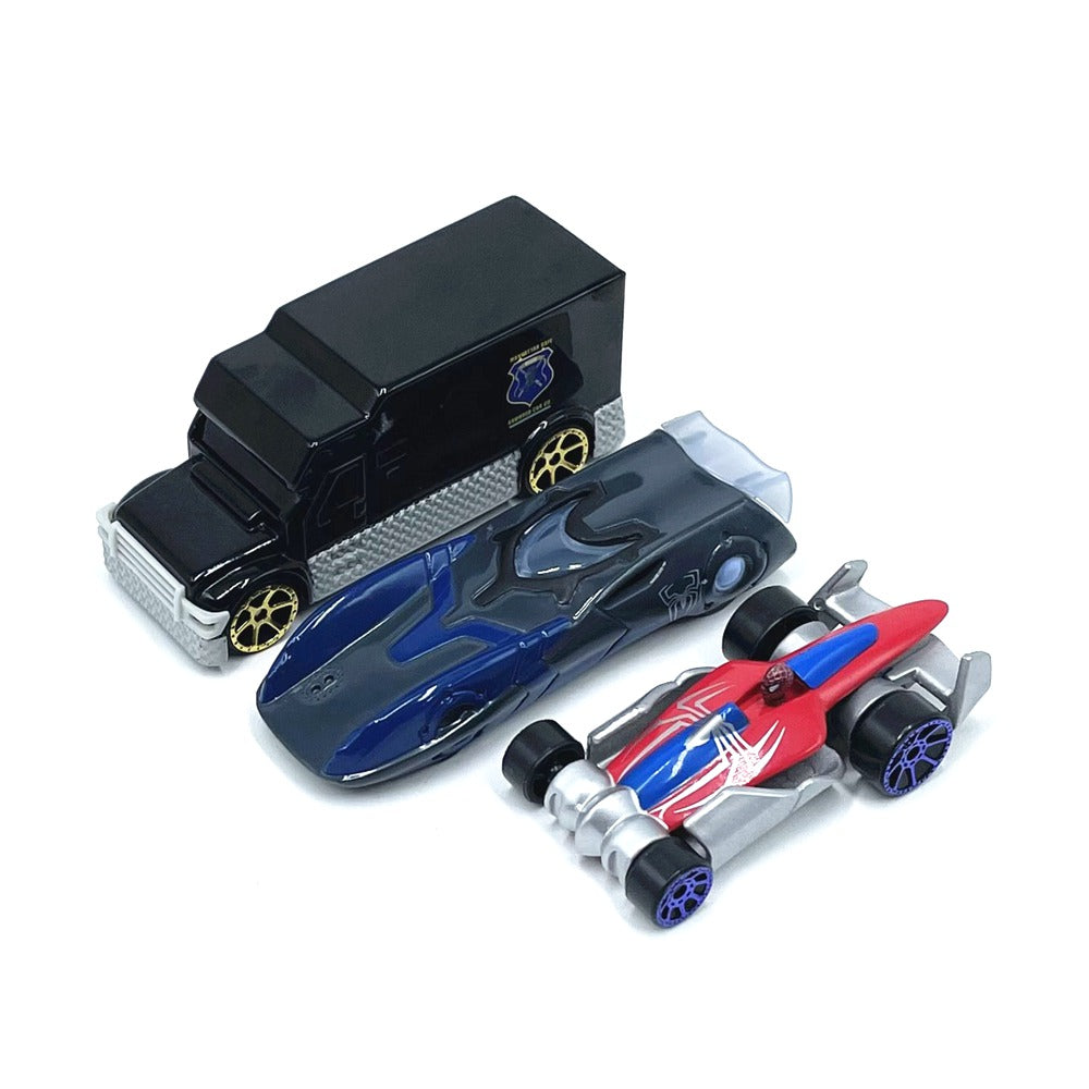 1/64 Scale Spider-Man 3-Vehicles Set Diecast Model Cars