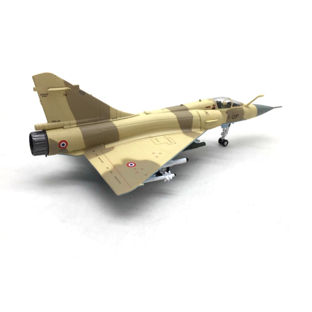 1/100 Scale Dassault Mirage 2000 French Multirole Jet Fighter Diecast Model Aircraft