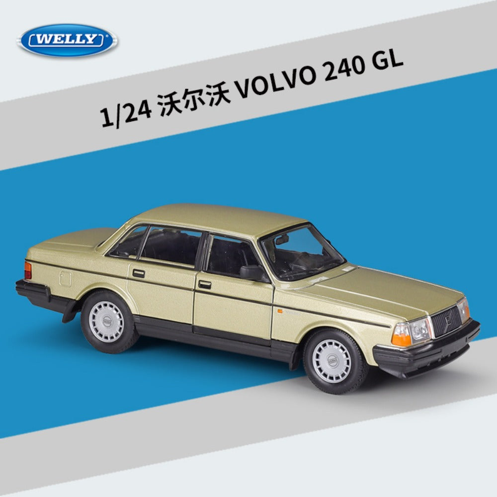 1/24 Scale Volvo 240 GL Diecast Model Car