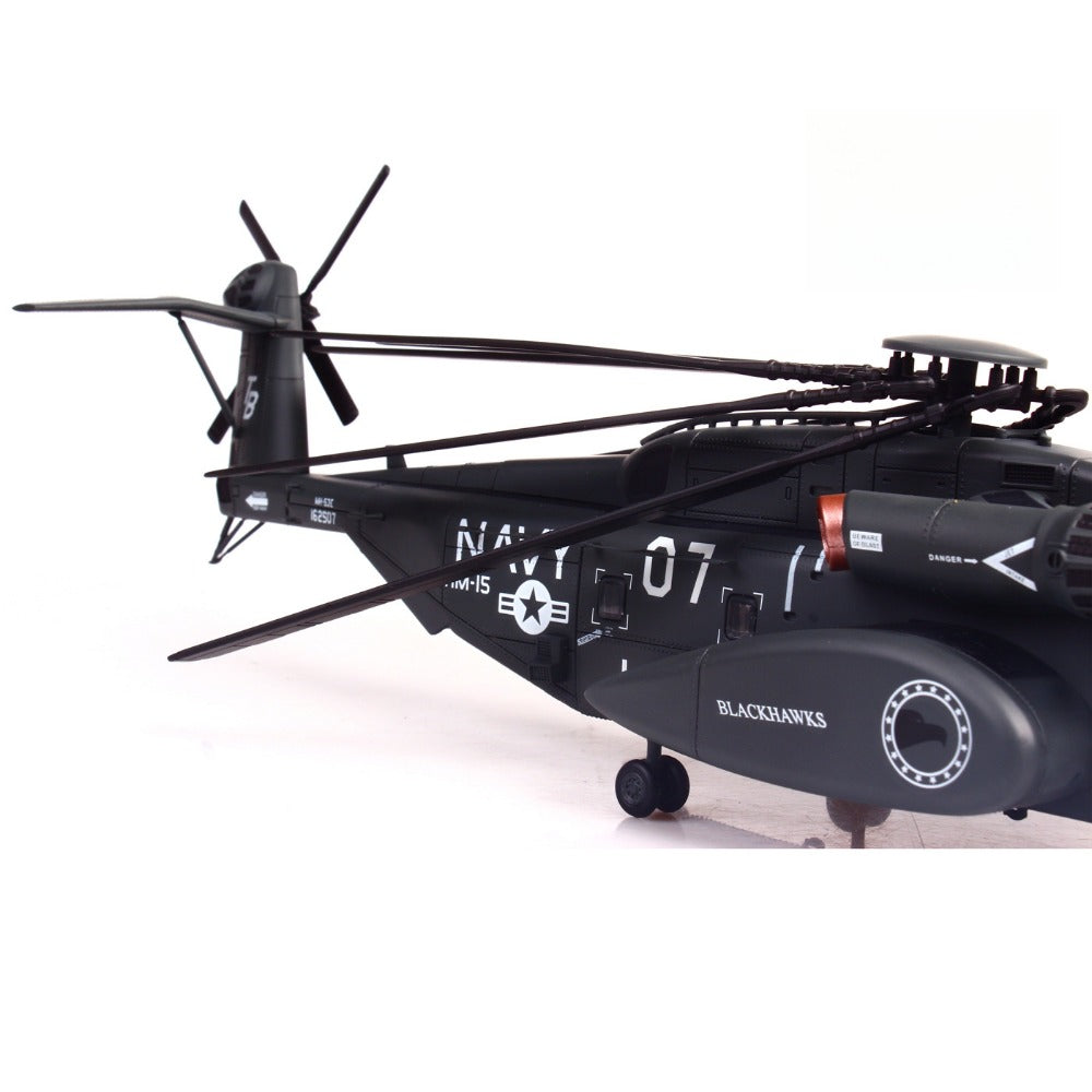 1/72 Scale Sikorsky MH-53E Sea Dragon Heavy Lift Helicopter US Navy HM-15 Blackhawks #07 Diecast Model