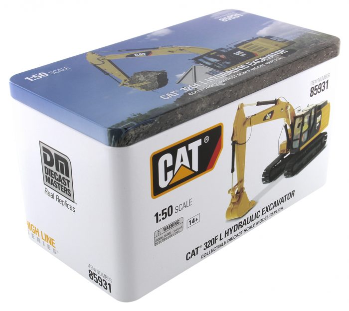 1/50 Scale Caterpillar 320F L Hydraulic Excavator Diecast Model DM85931
