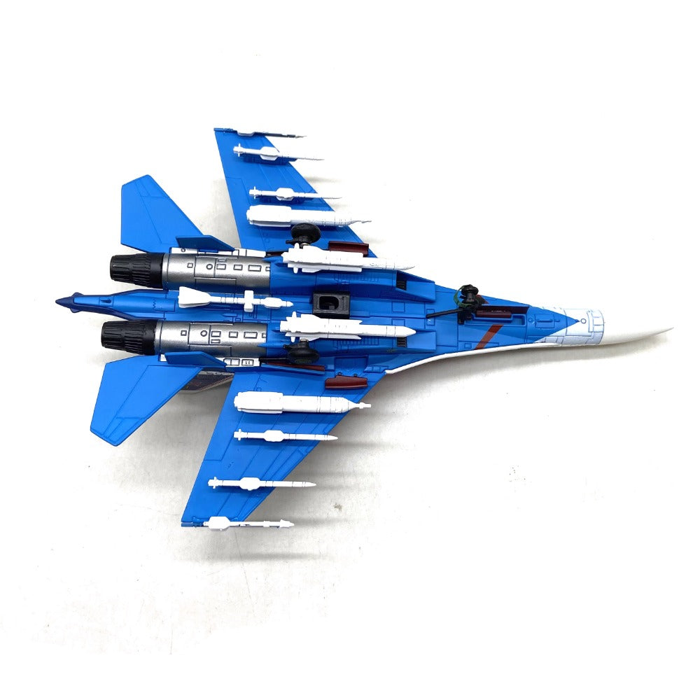 1/100 Scale Sukhoi Su-35 Super Flanker Russian Fighter Diecast Model Aircraft