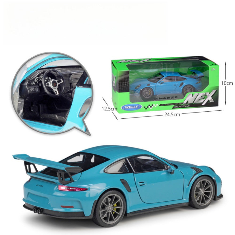 1/24 Scale 2016 Porsche 911 GT3 RS Sports Car Diecast Model