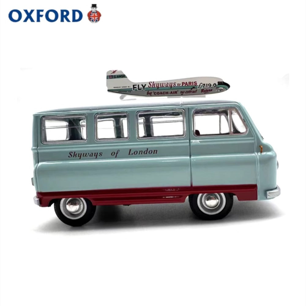 1/43 Scale Morris Van J2 Skyways Minibus Diecast Model Car