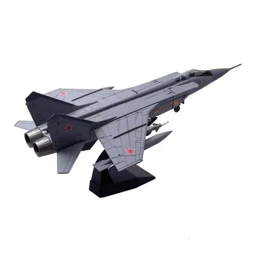1/72 Scale Mikoyan MiG-31 Foxhound Interceptor Aircraft Diecast Model
