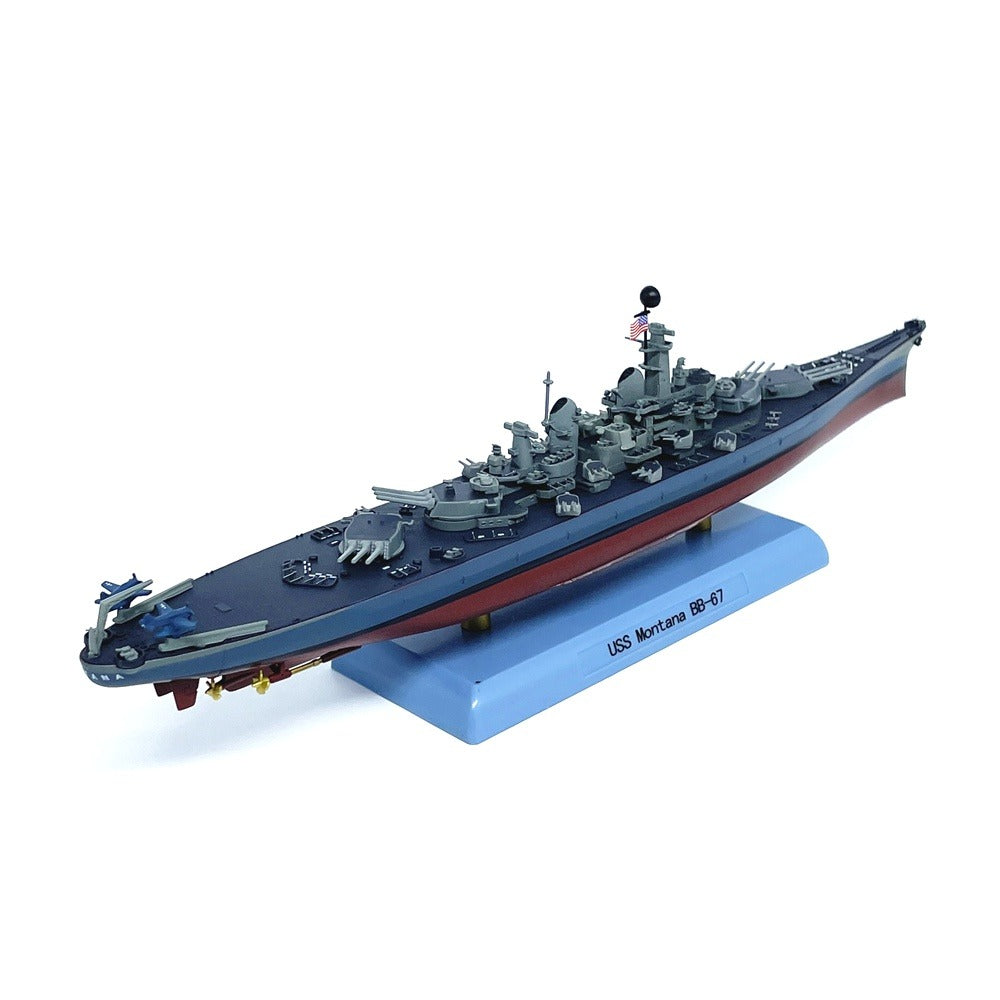 1/1000 Scale USS Montana BB-67 Battleship Diecast Model