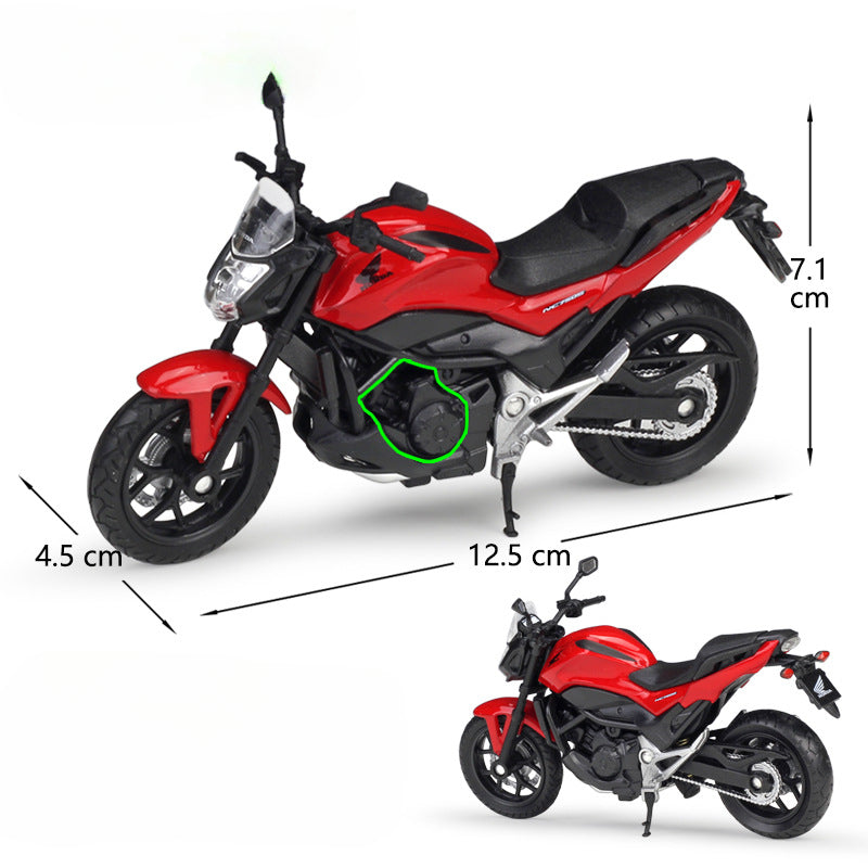 1/18 Scale 2018 Honda NC750S Motorcycle Diecast Model