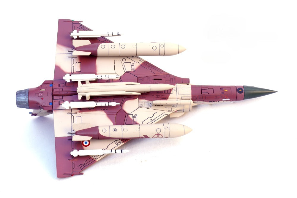 1/72 Scale Dassault Mirage 2000D 133 Couteau Delta Nancy-Ochey Air Base French Jet Fighter Diecast Model Aircraft