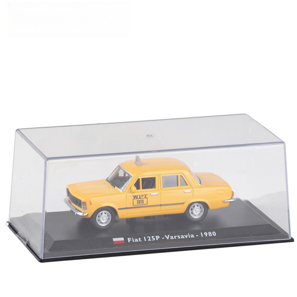 1/43 Scale 1980 Polski Fiat 125p Varsavia Poland Taxi Diecast Model Car