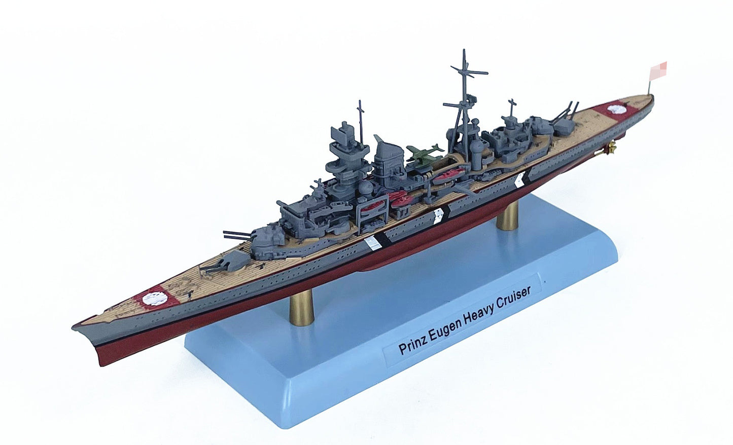 1/1000 Scale Prinz Eugen WWII German Admiral Hipper-Class Heavy Cruiser Diecast Model