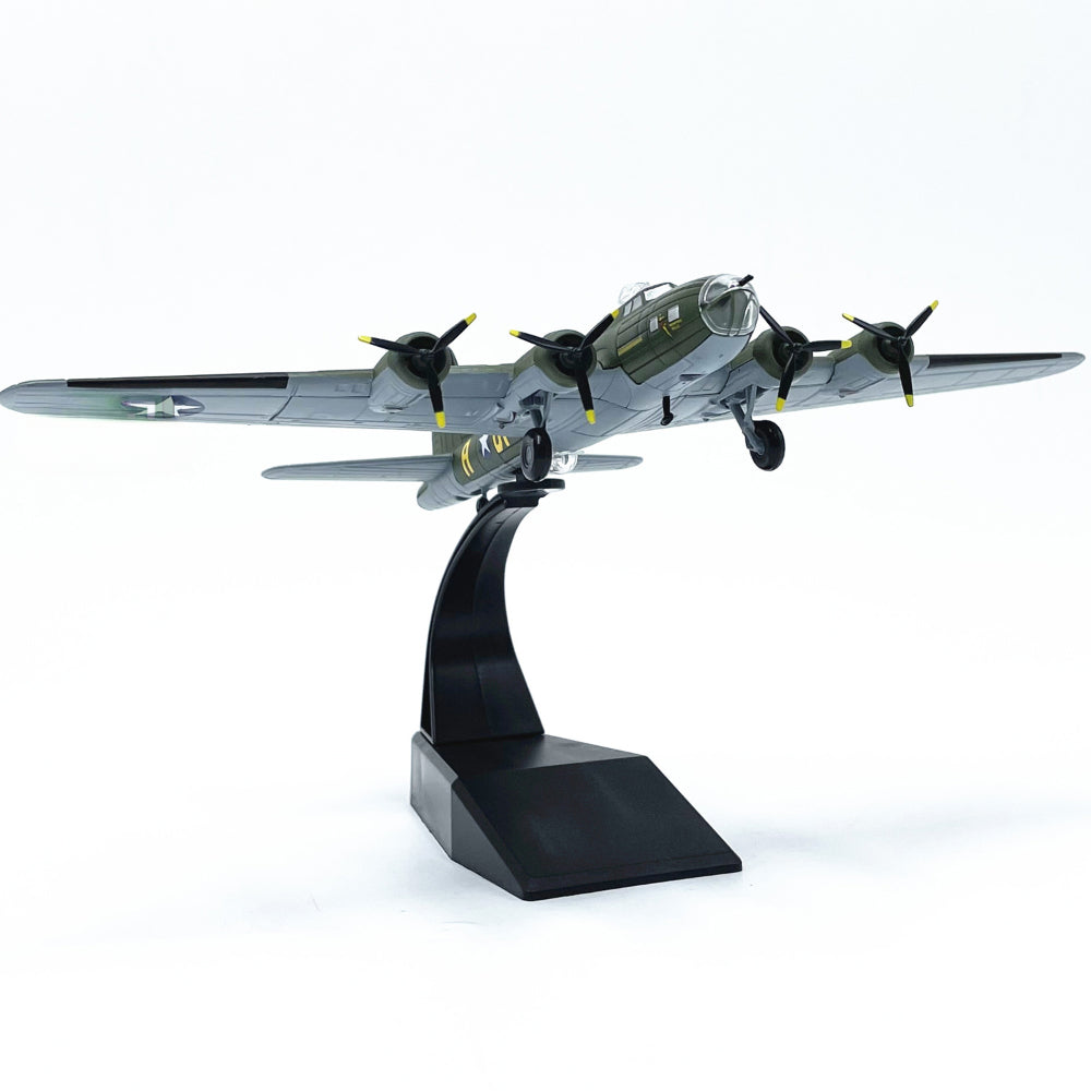 1/144 Scale Boeing B-17 Flying Fortress Memphis Belle American Heavy Bomber Aircraft Diecast Model