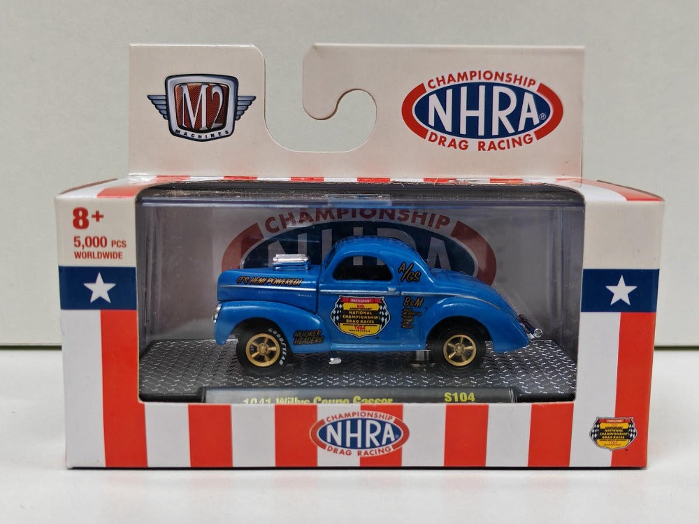 1/64 Scale 1941 Willys Coupe Gasser Diecast Model Car