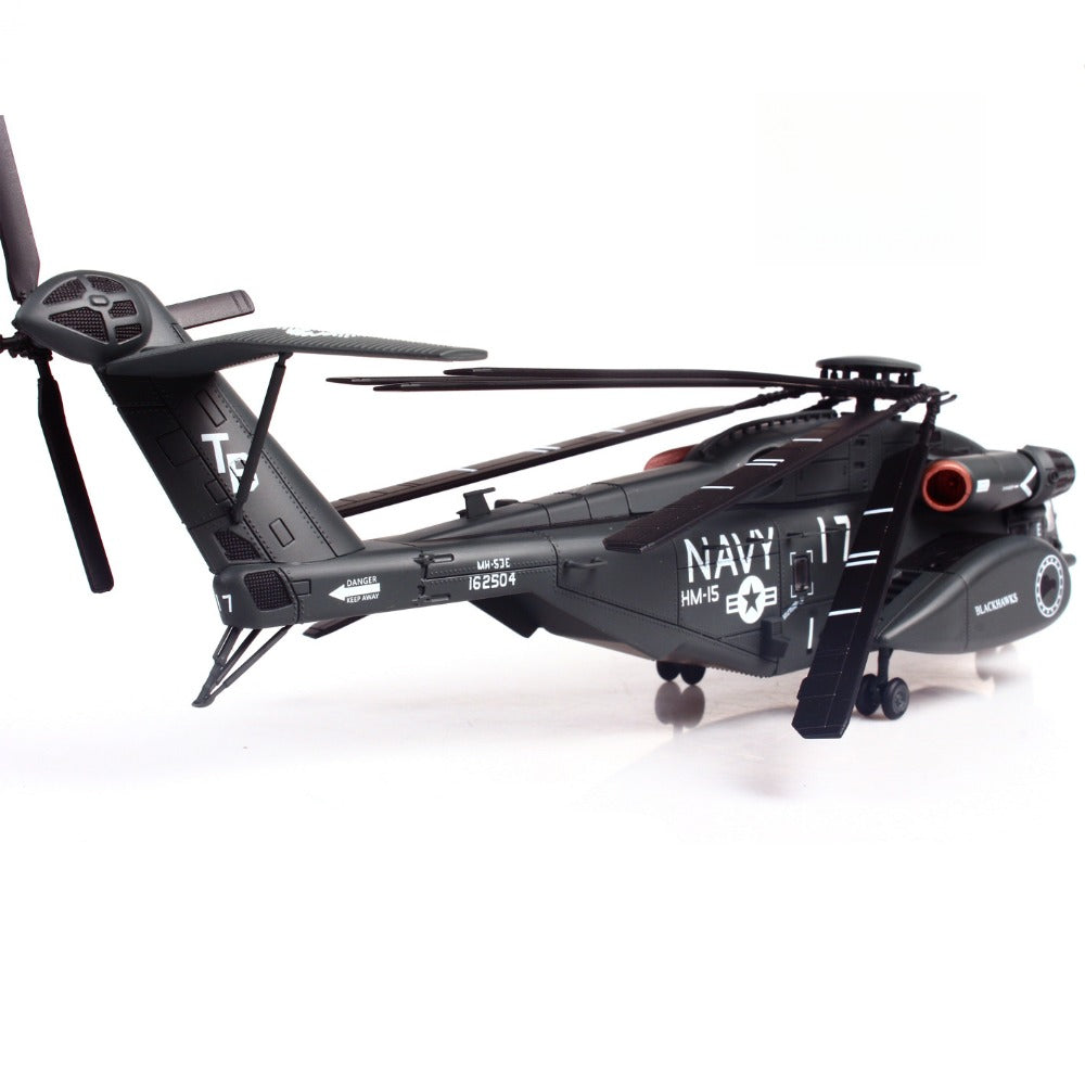 1/72 Scale Sikorsky MH-53E Sea Dragon Heavy Lift Helicopter US Navy HM-15 Blackhawks #17 Diecast Model