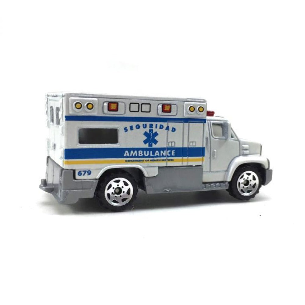 Matchbox Seguridad Ambulance Department of Health Services Diecast Model