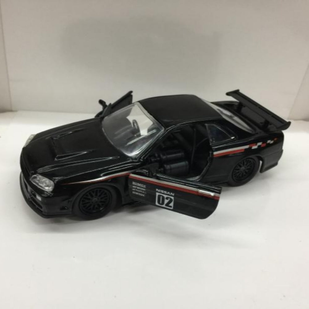 1/32 Scale 2002 Nissan Skyline GT-R Sports Car Diecast Model