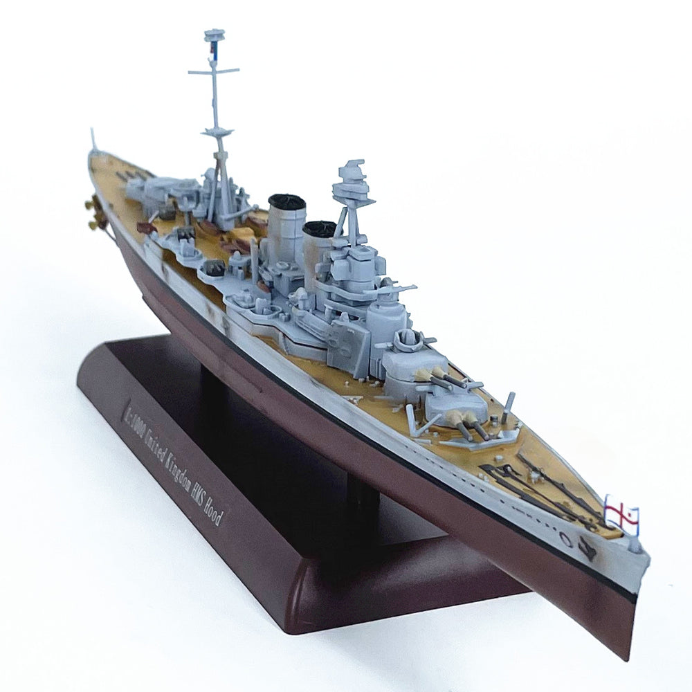 1/1000 Scale HMS Hood Royal Navy Admiral-Class Battlecruiser Diecast Model