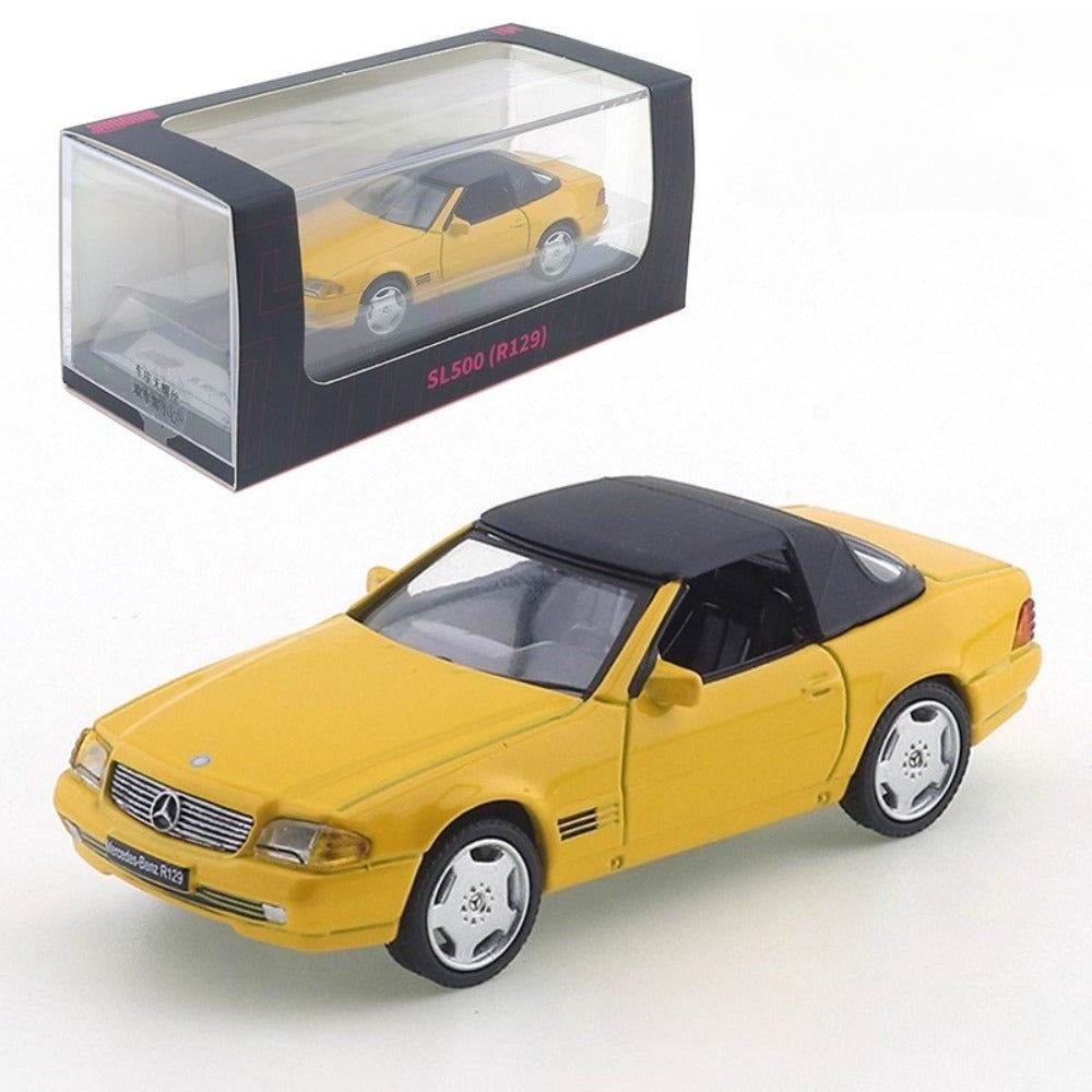 1/64 Scale Mercedes-Benz R129 SL500 Convertible Diecast Model Car