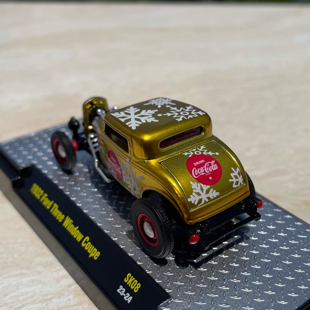 1/64 Scale 1932 Ford Three-Window Coupe Diecast Model Car