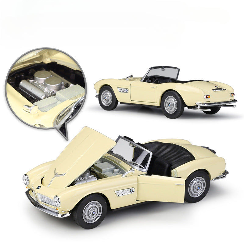 1/24 Scale BMW 507 Grand Touring Convertible Diecast Model Car