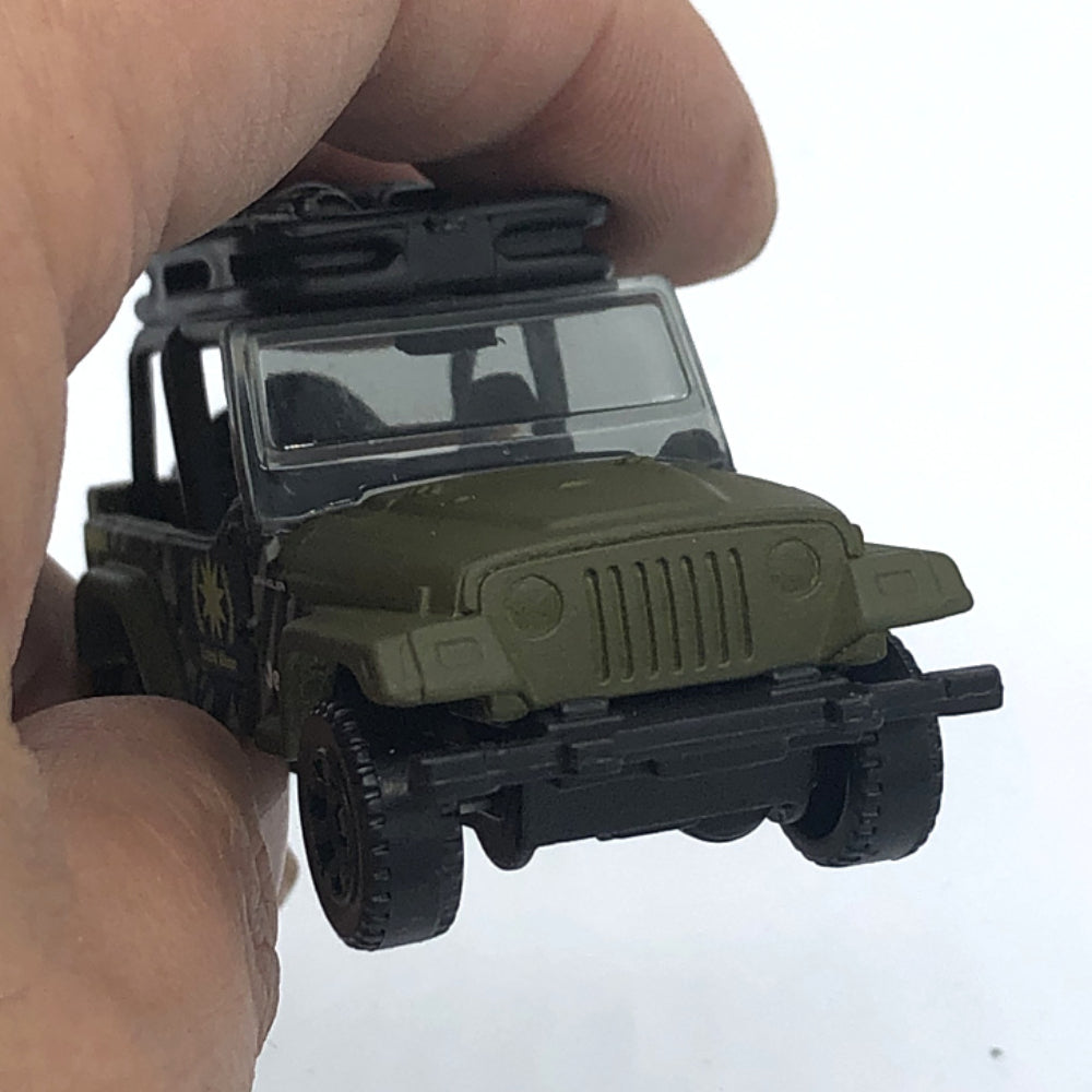 1/56 Scale Matchbox 1998 Jeep Wrangler SUV Diecast Model Car
