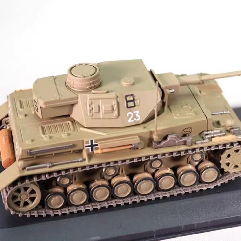 1/43 Scale 1943 Pz.Kpfw. IV Sd.Kfz. 161 Panzer IV WWII German Medium Tank Diecast Model
