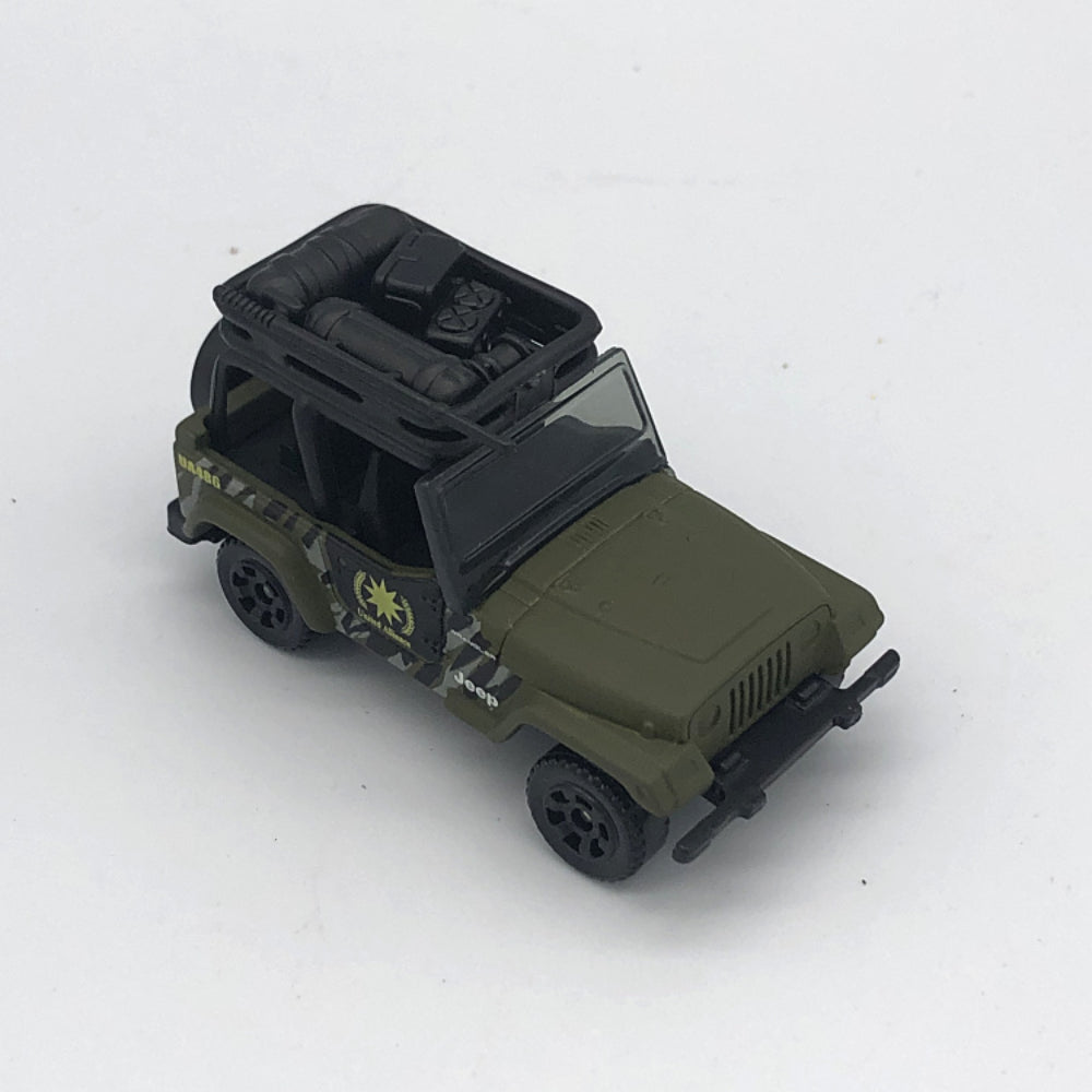 1/56 Scale Matchbox 1998 Jeep Wrangler SUV Diecast Model Car