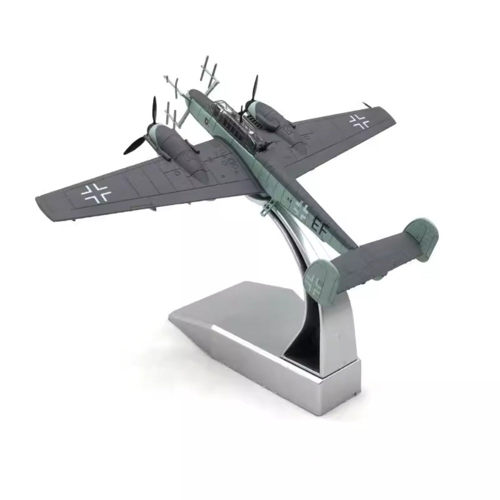 1/100 Scale Messerschmitt Bf 110 G-4 German WWII Night Fighter Diecast Model Aircraft