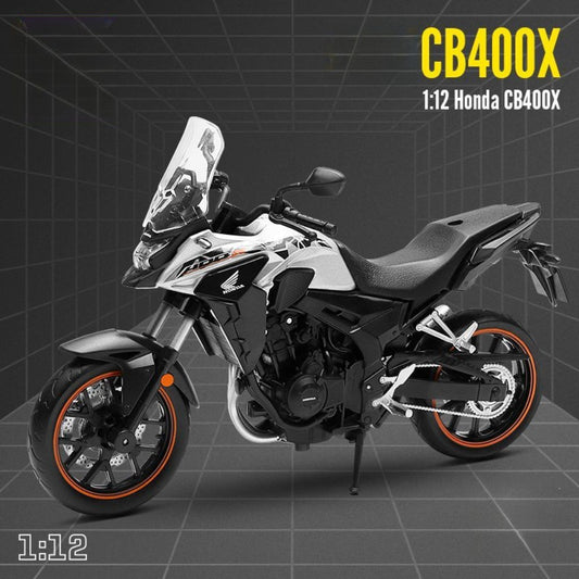 1/12 Scale Honda CB400X Adventure Touring Bike Diecast Model Motorcycle