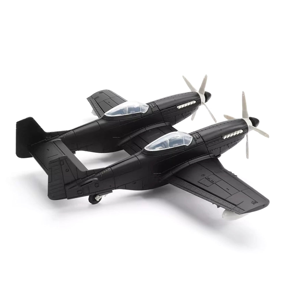 1/48 Scale North American F-82 Twin Mustang US Long-Range Escort Fighter Pre-built Plastic Collectible Model Aircraft