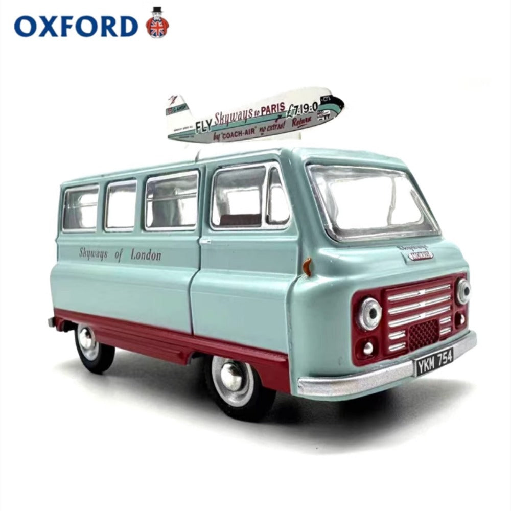 1/43 Scale Morris Van J2 Skyways Minibus Diecast Model Car