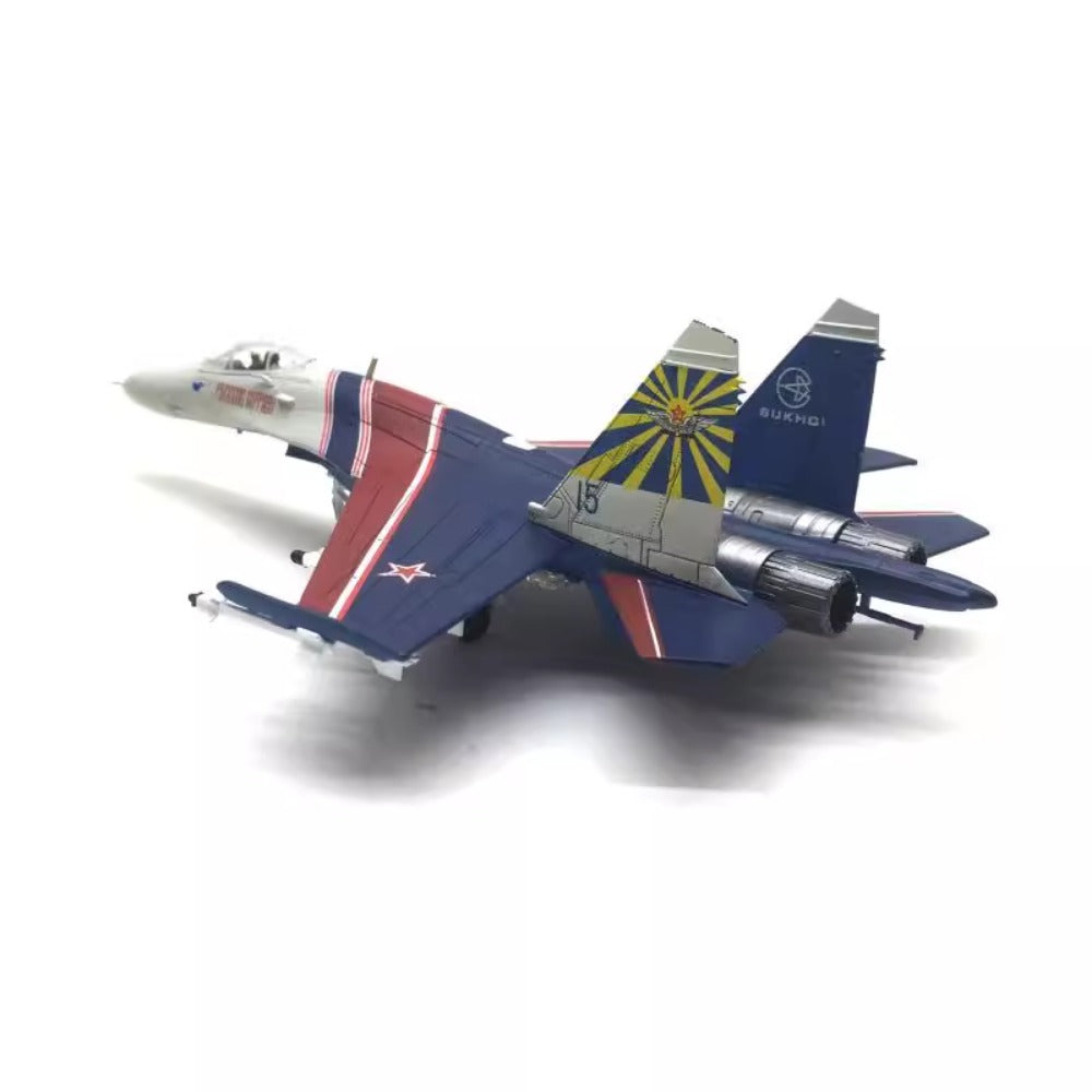 1/100 Scale Sukhoi Su-27 Russian Supersonic Fighter Aircraft Diecast Model