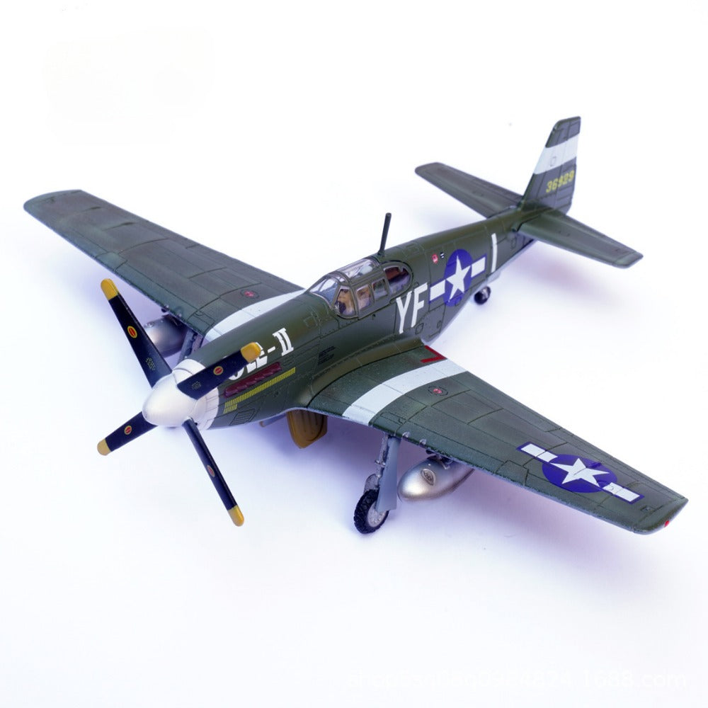 1/72 Scale P-51B Mustang Ole II USAAF 358FS 355FG WWII Fighter Diecast Model Aircraft
