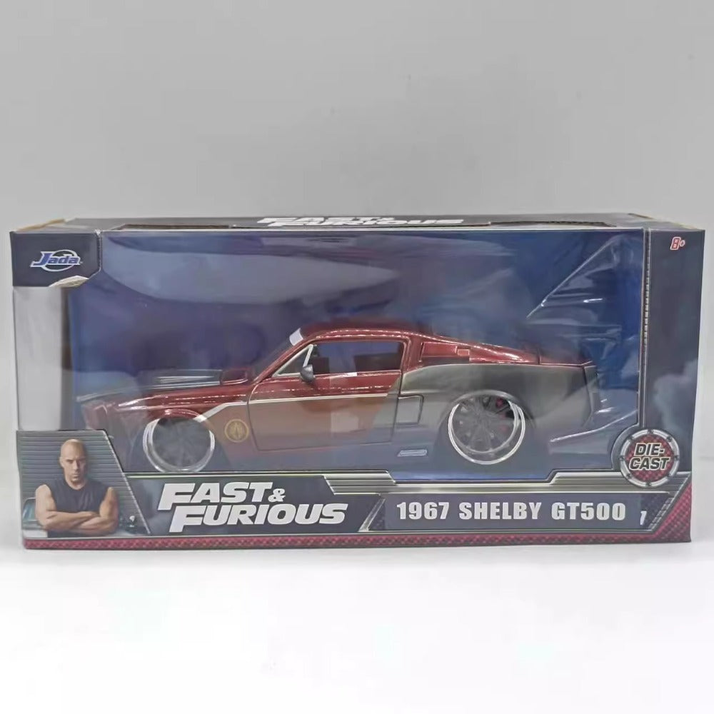 1/24 Scale 1967 Shelby Mustang GT500 Diecast Model Car