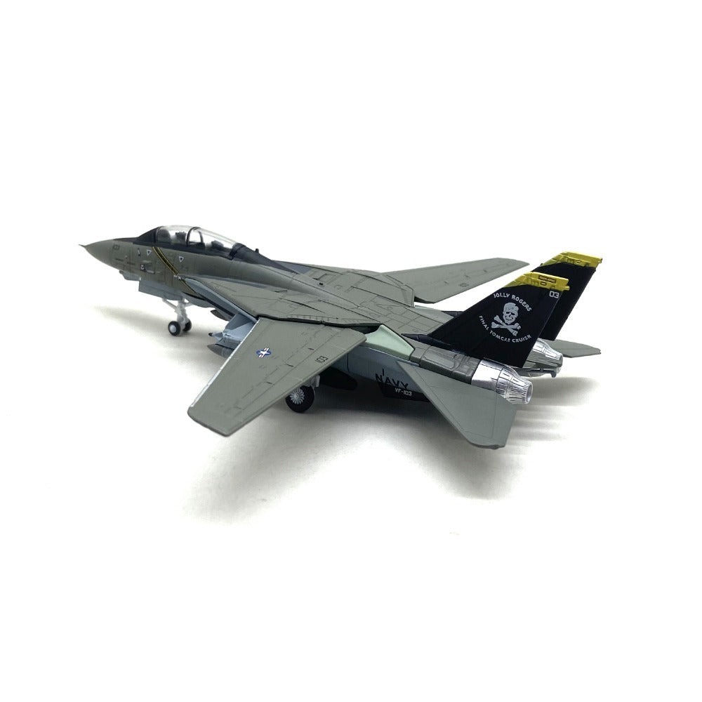 1/100 Scale Grumman F-14A Tomcat American Fighter Diecast Model Aircraft